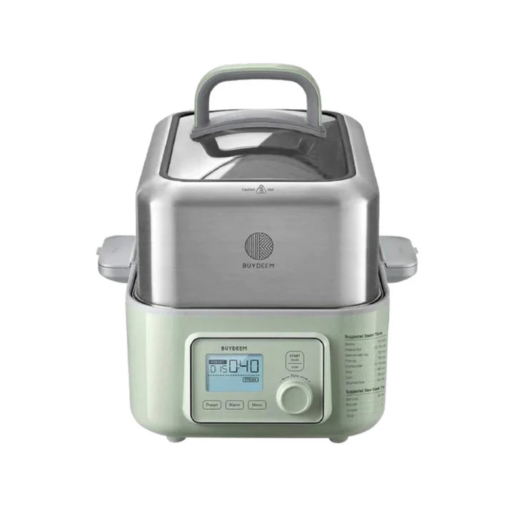 Buydeem Multifunctional Food Steamer(Steam/Stew/Defrost)