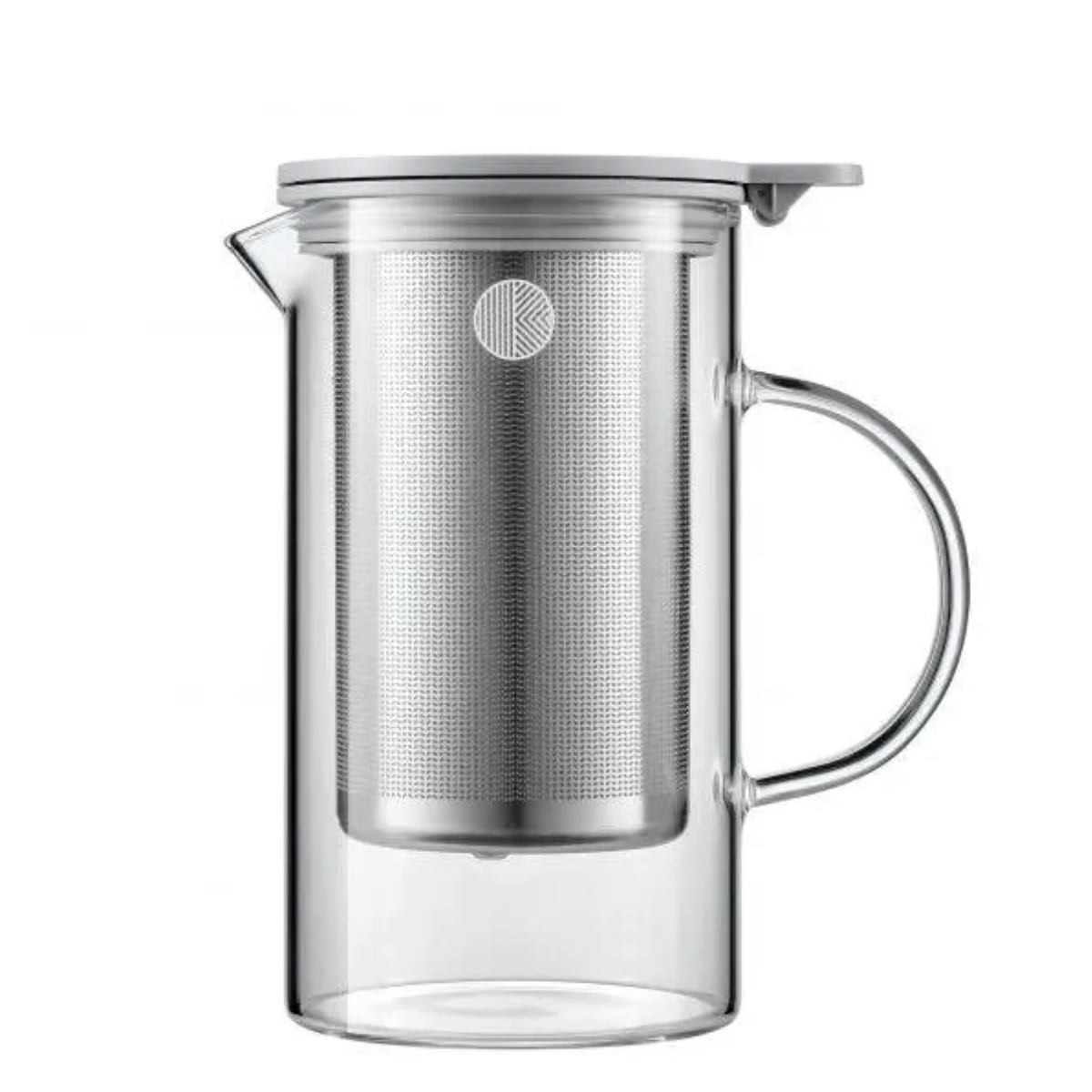 Glass Tea Pot with Tea Strainer (800ML)