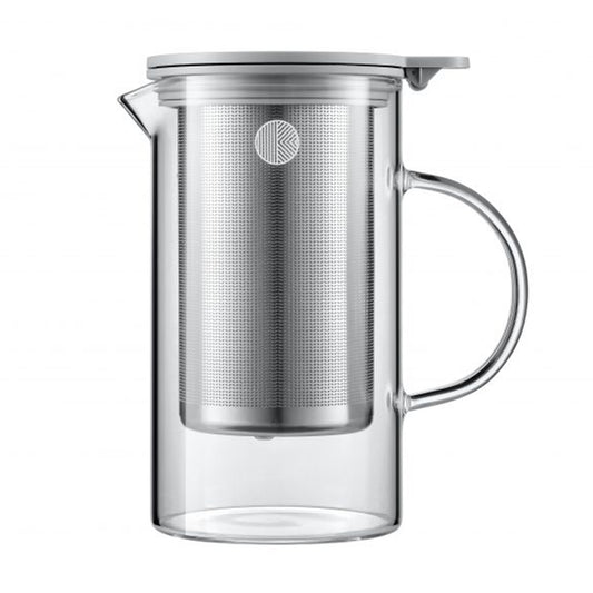 Glass Tea Pot with Tea Strainer (800ML)