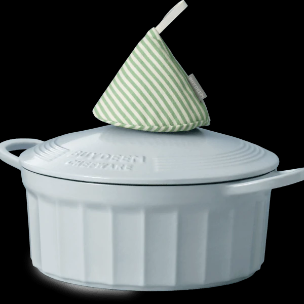 Buydeem Enameled Cast Iron Dutch Oven 22cm