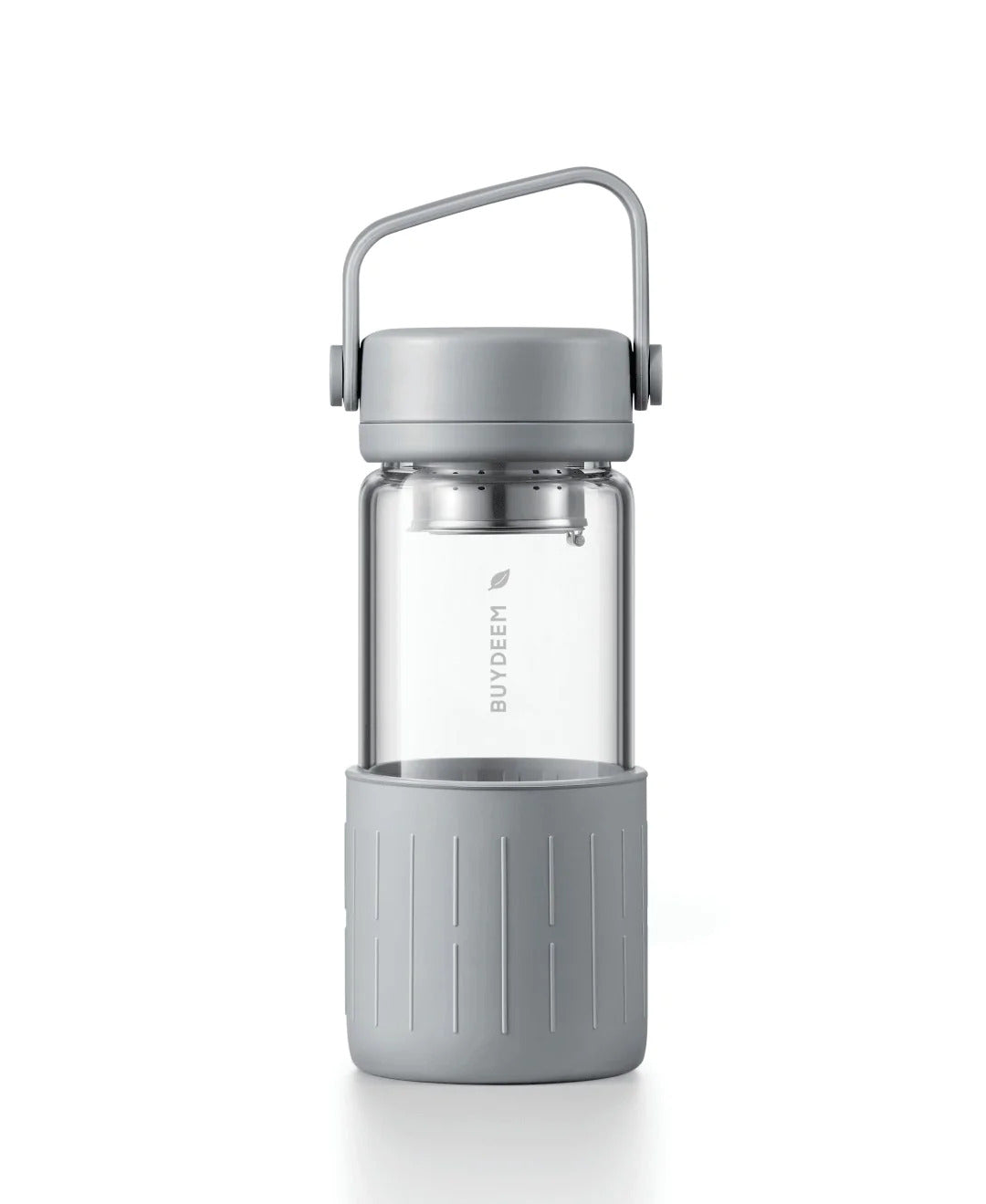 Portable Glass Bottle/Tumbler with Tea Strainer (350ML)