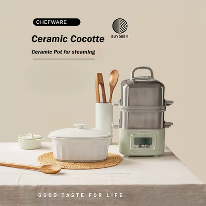 Buydeem Ceramic Cocotte Pot