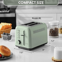 Buydeem 2-Slice Bread Toaster