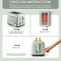 Buydeem 2-Slice Bread Toaster