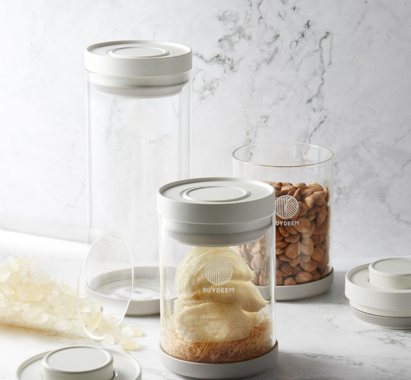 Buydeem Airtight Glass Storage Jar