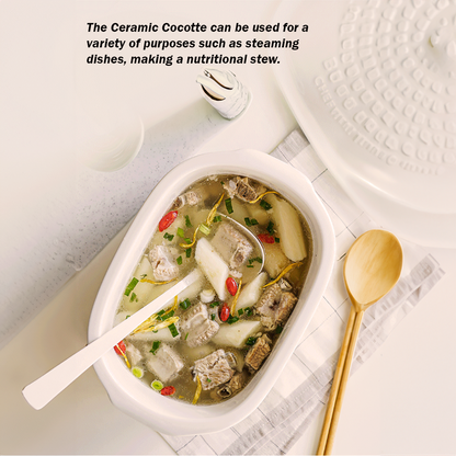Buydeem Ceramic Cocotte Pot