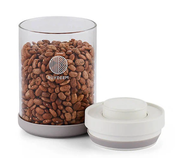 Buydeem Airtight Glass Storage Jar
