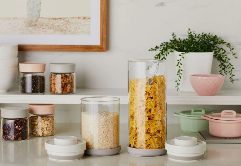 Buydeem Airtight Glass Storage Jar