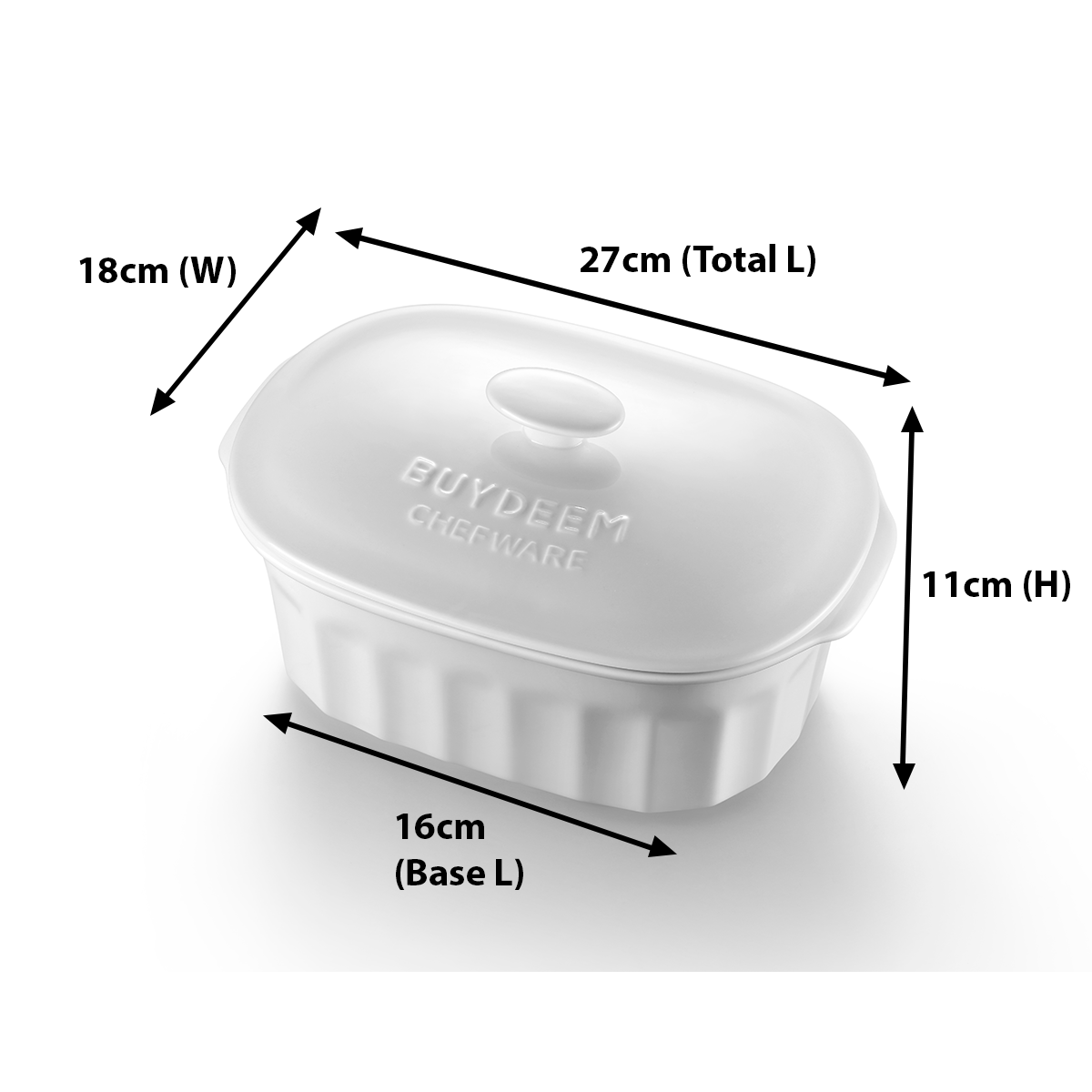 Buydeem Ceramic Cocotte Pot