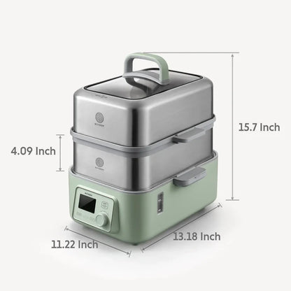 Buydeem Multifunctional Food Steamer(Steam/Stew/Defrost)
