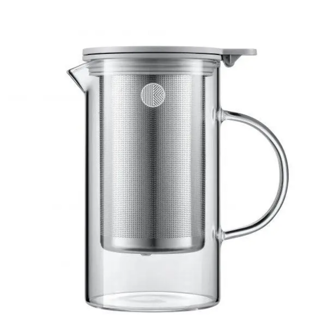 Glass Tea Pot with Tea Strainer (800ML)