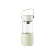 Load image into Gallery viewer, Portable Glass Bottle/Tumbler with Tea Strainer (350ML)
