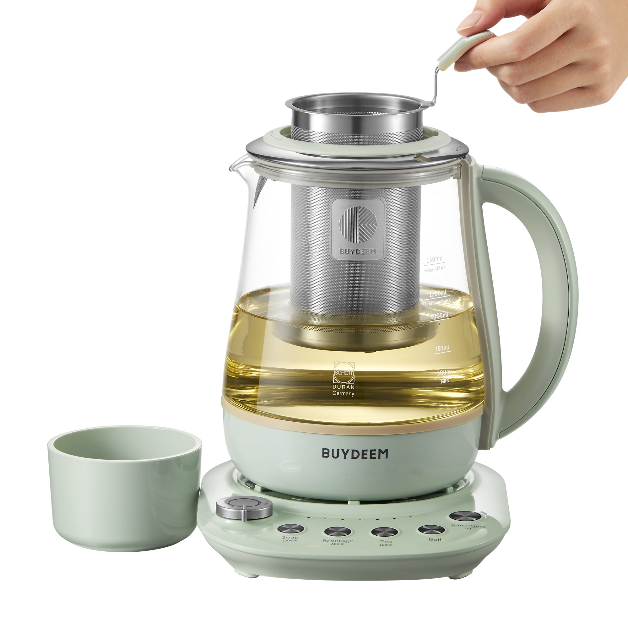 Stew Maker Plug In Big K Multi-Functional Health Pot (Steam/Boil/Stew Beverage Maker ...