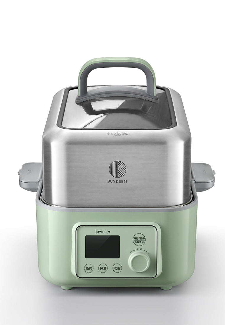 Buydeem Multifunctional Food Steamer(Steam/Stew/Defrost)